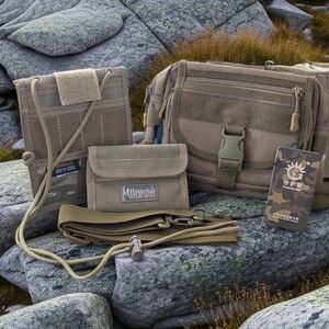 Max‎ Edition Olive Messenger Bag Set